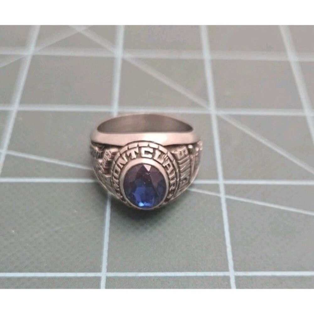 Vintage 1985 Montclair High School Class Ring Size 11.5